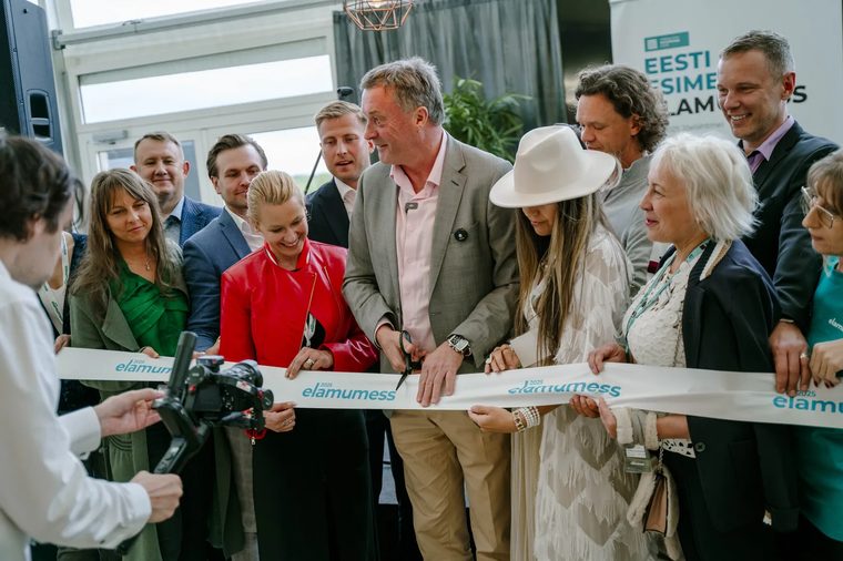 Home Olesija Saue at Elamumess, Estonia's first housing fair, 2025